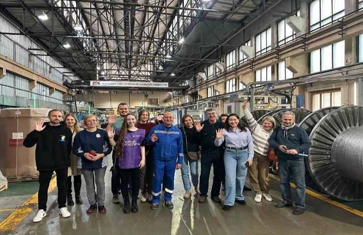 АО «МКФ» совместно с ГК «Москабельмет» провели увлекательную экскурсию.